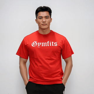 Gymfits Graphic Red Tee - GYMFITS