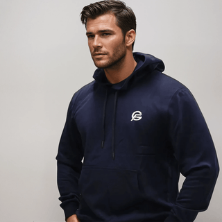 Gymfits Navy Hoodie - GYMFITS