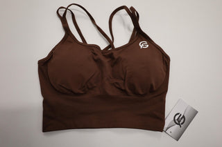 Gymfits Vital Brown Top - GYMFITS